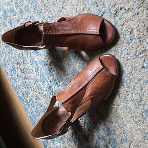 H.S.Trask dress shoes, heel, 10M